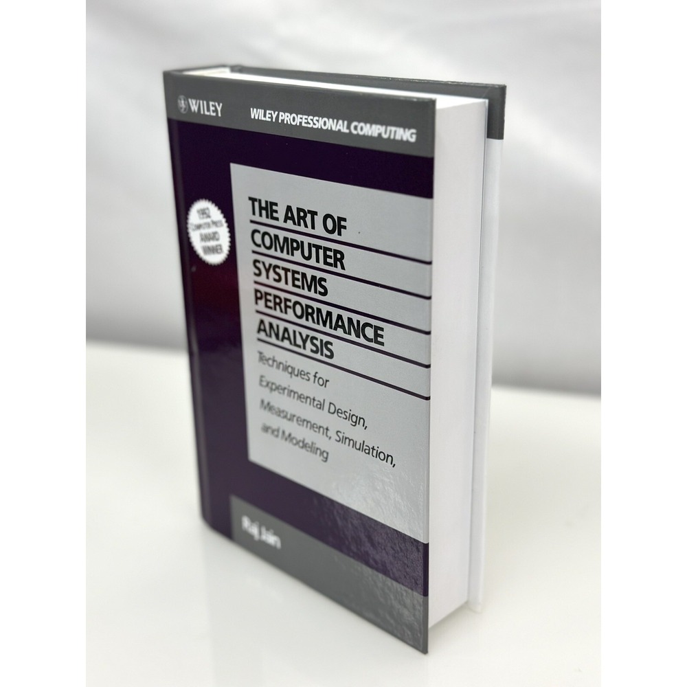 The Art of Computer Systems Performance Analysis Raj Jain Wiley Hardcover 1991